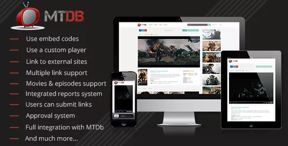 MTDb Streaming Plugin - Online Movie Viewing Plugin for MTDb
