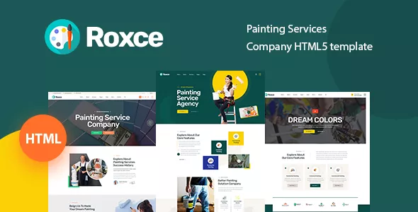 Roxce - Painting Services Company HTML5 Template