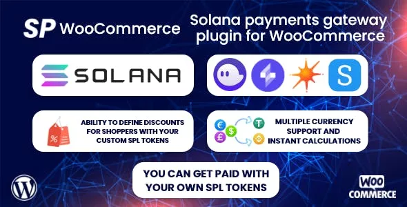 SPay WooCommerce - Solana Payments Gateway Plugin