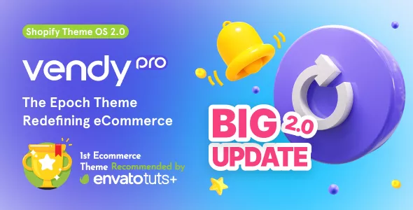 Vendy - Multipurpose Shopify Theme for Fashion