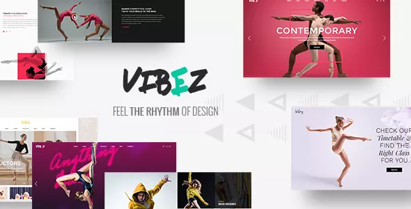 Vibez - Dynamic WordPress Theme for Dance Studios and Instructors