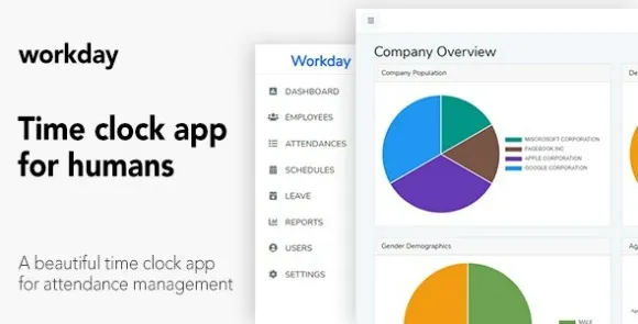 Workday - A Time Clock Application for Employees
