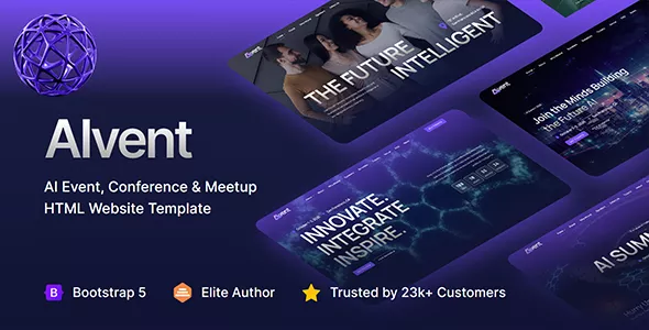 AIvent - AI Event, Conference and Meetup HTML Template