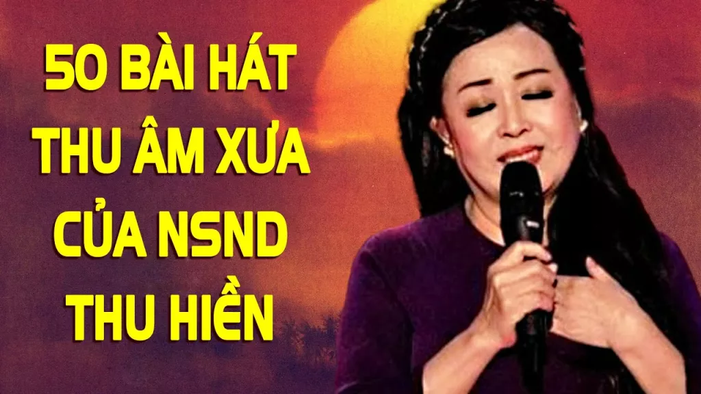 Album Lossless Nghệ Sĩ Nhân Dân Thu Hiền