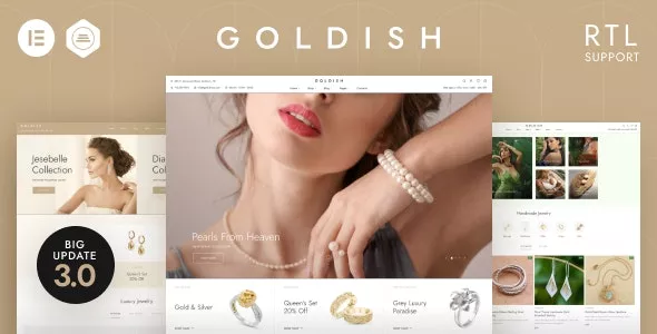 Goldish - Jewelry Store WooCommerce Theme