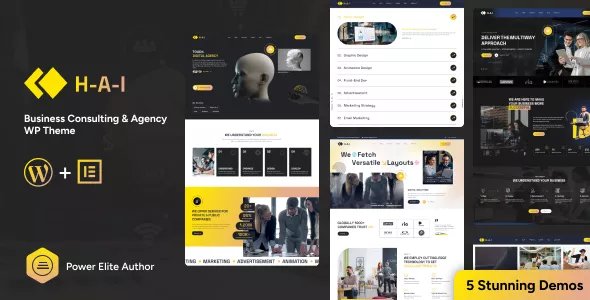 Hai - Elementor Agency WordPress Theme