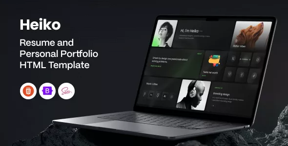 Heiko - Personal Portfolio HTML Template
