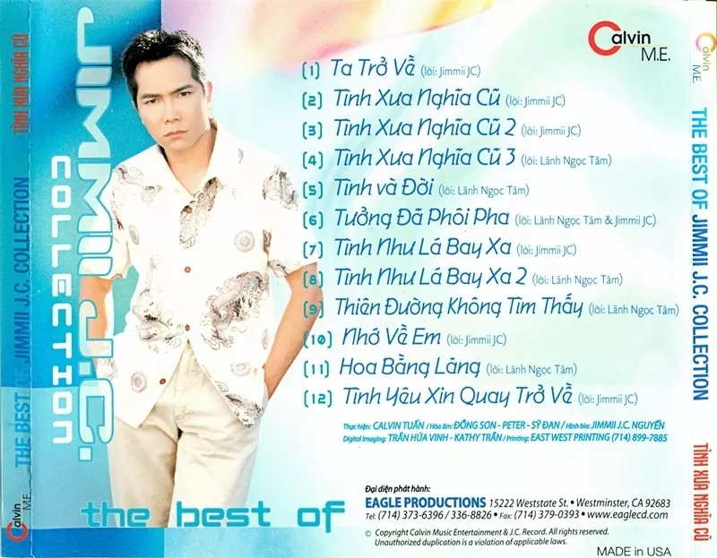Jimmy Nguyễn - Tình Xưa Nghĩa Cũ 1997