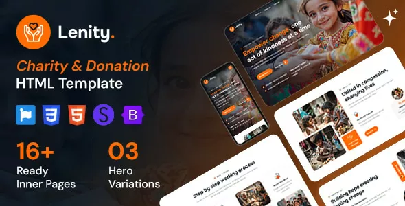 Lenity - Charity & Donation WordPress Theme