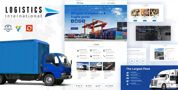 Logistics Wordpress Theme