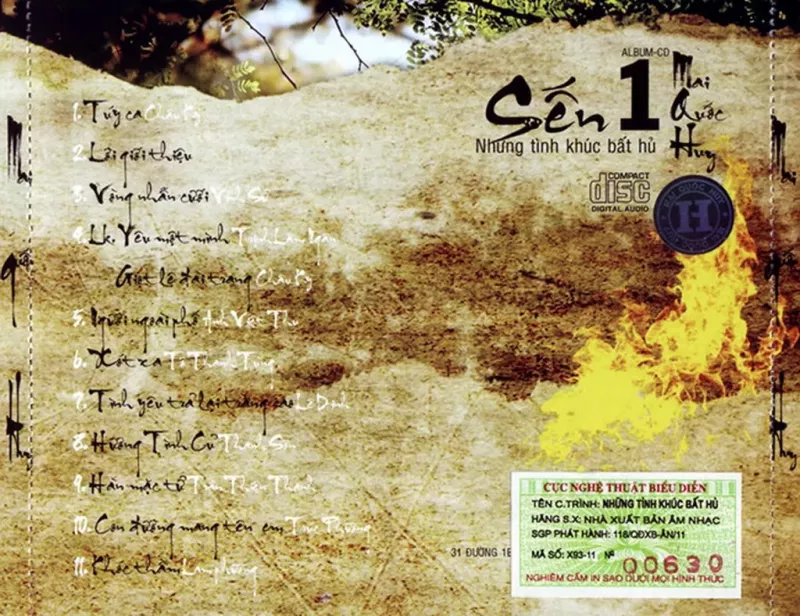 Mai Quốc Huy - Những Tình Khúc Bất Hủ 2011