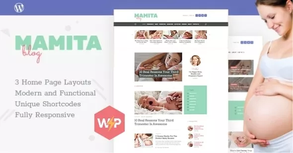 Mamita - Pregnancy & Maternity Blog WordPress Theme