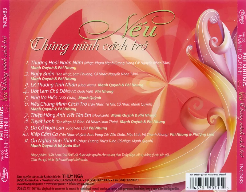Mạnh Quỳnh & Phi Nhung - Nếu Chúng Mình Cách Trở 2011