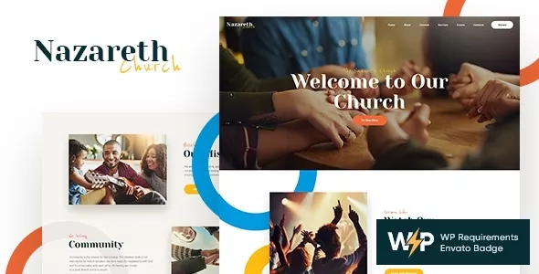 Nazareth - Church & Religion WordPress Theme