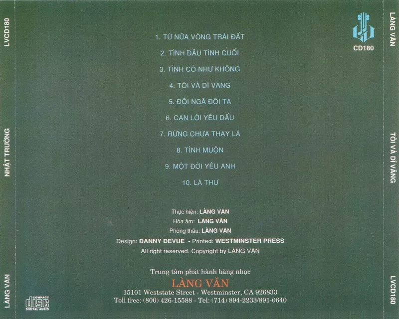 Nhật Trường - Tôi Và Dĩ Vãng 1988