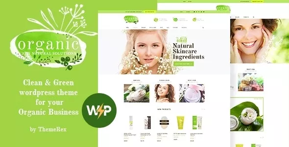 Organic Beauty Store & Natural Cosmetics Theme