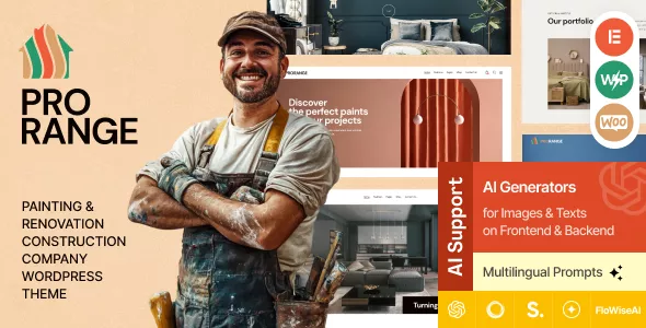 ProRange - Painting & Renovation Theme