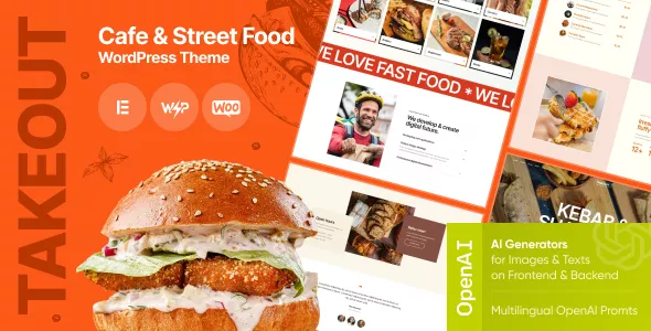 Takeout - Cafe & Fast Food WordPress Theme