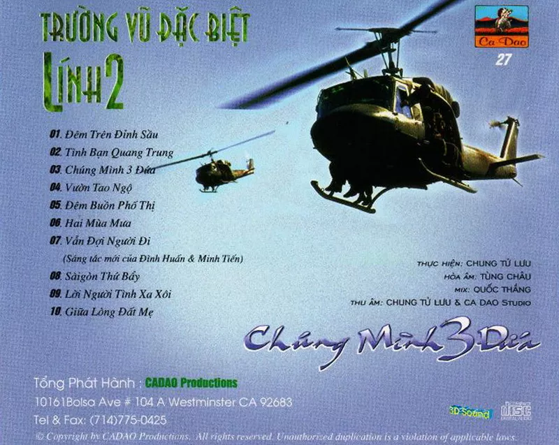 Trường Vũ - Lính 2 - Chúng Mình Ba Đứa