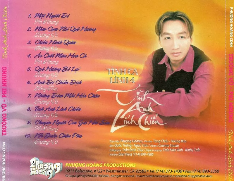 Trường Vũ & Phi Nhung - Tình Anh Lính Chiến 1996