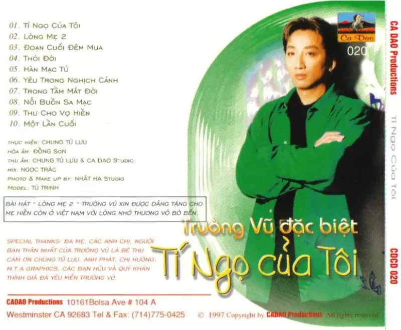 Trường Vũ - Tí Ngọ Của Tôi 1997