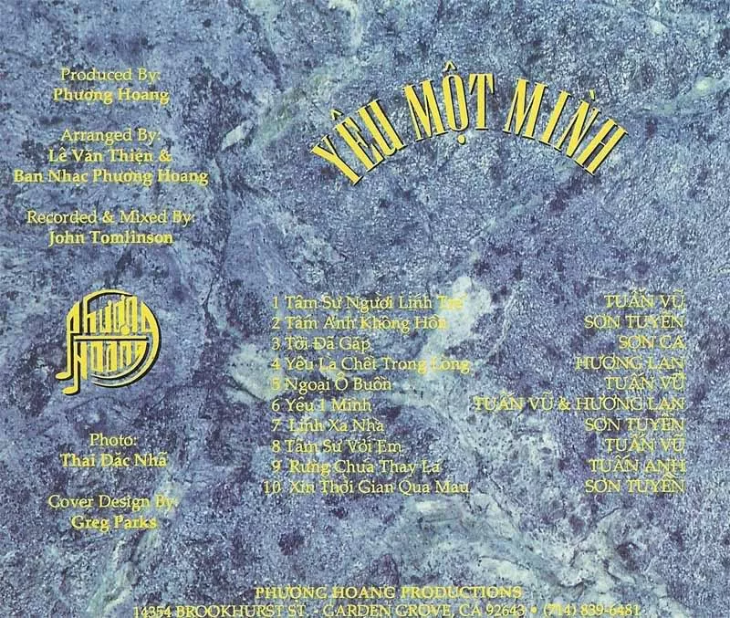 Tuấn Vũ - Yêu Một Mình 1996