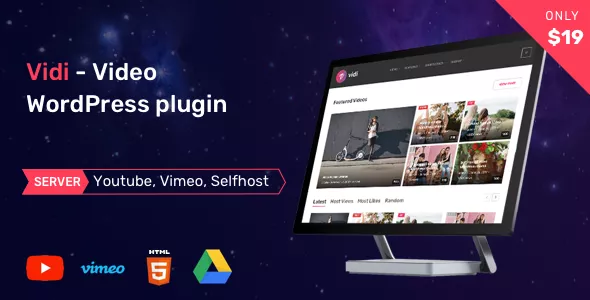 Vidi - Video WordPress Plugin