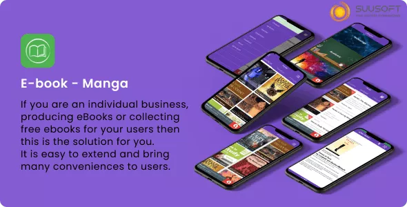 E-book - Manga Android, IOS App