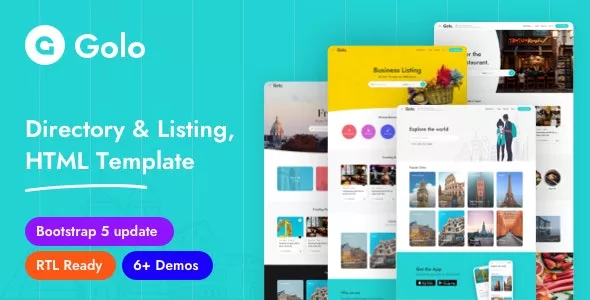 Golo - Directory Listing HTML Template