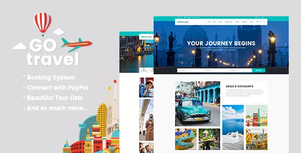 GoTravel - Travel Agency WordPress Theme