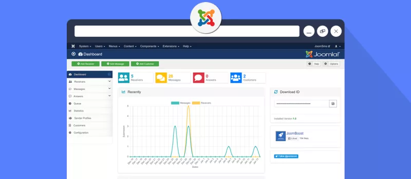 JoomSMS - Send SMS / Text Messages Campaigns via Joomla