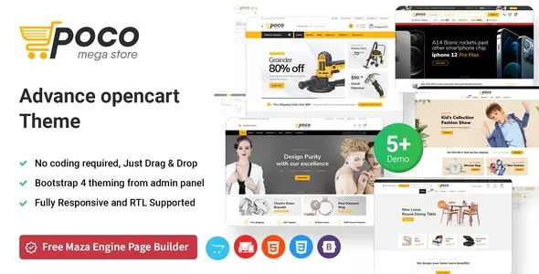 Poco - Advanced OpenCart Theme