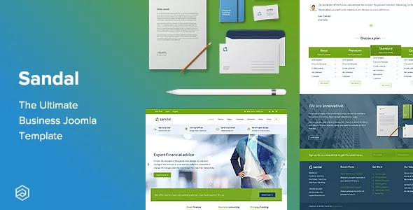 Sandal - Ultimate Responsive Business Joomla Template