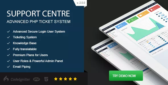 Support Center - Advanced PHP Ticket System