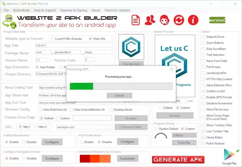 Website 2 APK Builder Pro