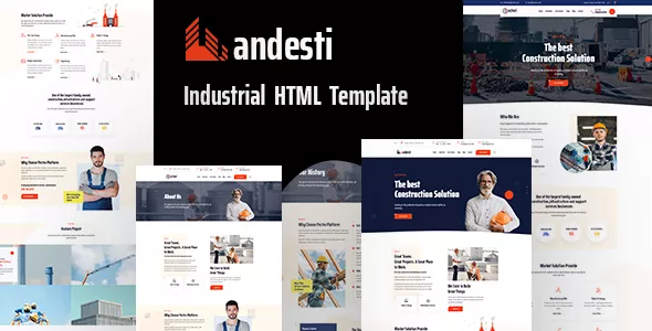 Andesti - Industrial HTML Template