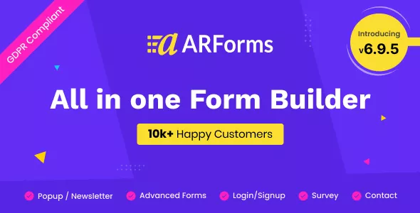 ARForms - Wordpress Form Builder Plugin, Contact Form