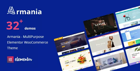 Armania - Fashion, Furniture, Organic, Food Multipurpose Elementor WooCommerce Theme