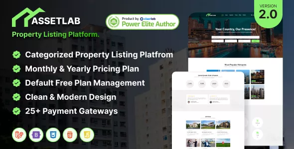 AssetLab - Property Listing Platform