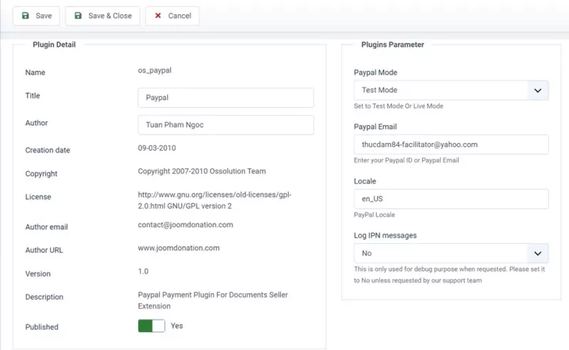 Documents Seller - Joomla Files Seller