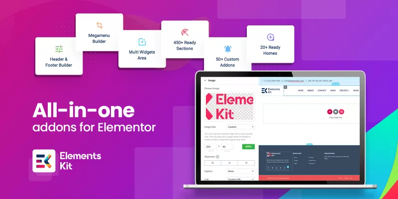 ElementsKit - Addons for Elementor Page Builder