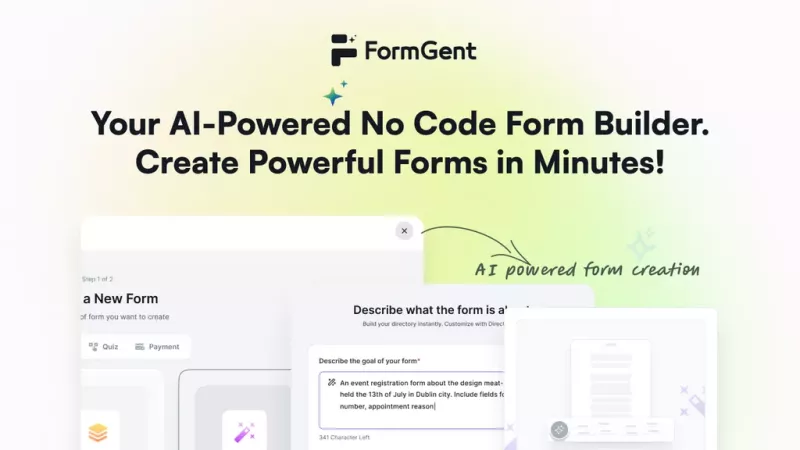 FormGent Pro - Next Generation AI Form Builder in WordPress