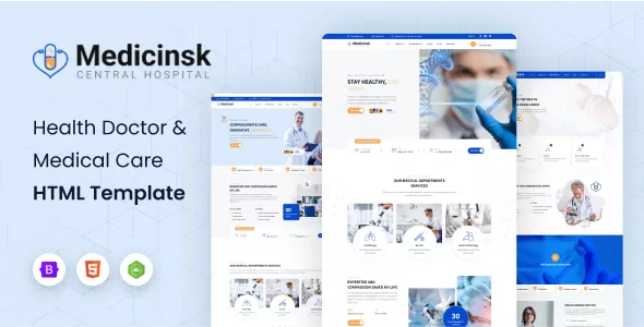 Medicinsk - Health and Medical HTML Template