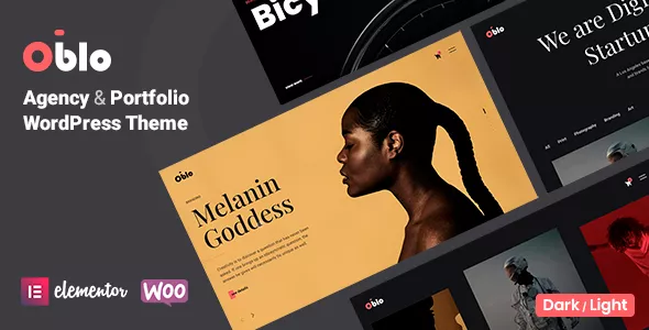 Oblo - Portfolio Agency WordPress Theme