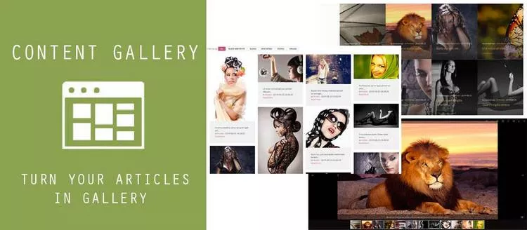 Ol Content Gallery - Content Gallery Responsive Joomla Module