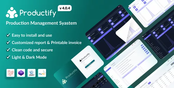 Productify - Production Management System
