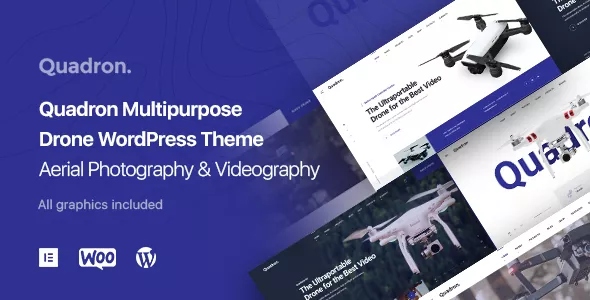 Quadron - Drone UAV Business & Videography HTML Template