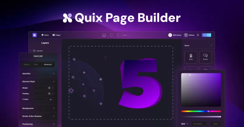 Quix Pro - Joomla Page Builder