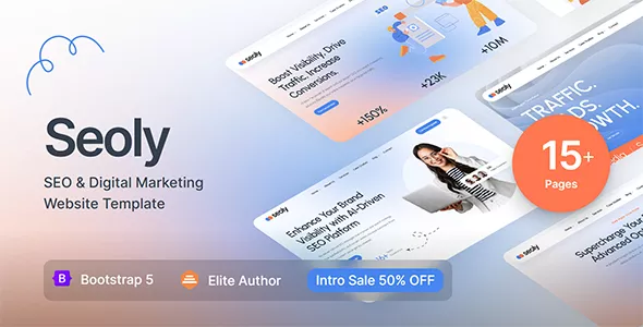 Seoly - SEO & Digital Marketing Website Template