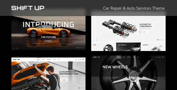 ShiftUp - Car Repair & Auto Services WordPress Theme